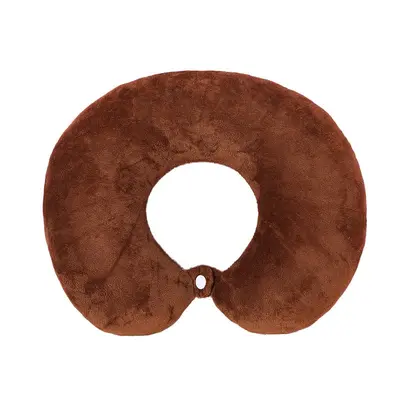 New PP Cotton Pure Color U-Shaped Pillow Office Nap Pillow Travel Rest Cervical Spine Pillow Wholesale - 13