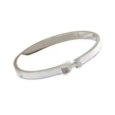 Titan-Stahlarmband mit Buchstabe-H-Design, leichter Luxusstil - 5