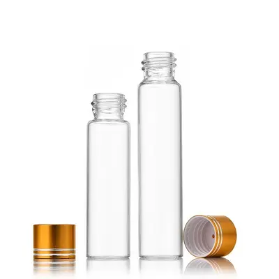 22mm Small Neck Glass Bottle with Cap, Capsule and Wish Bottle for Sub-Packaging
