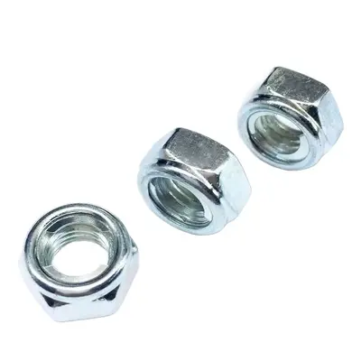 Type 1 All-Metal Hex Lock Nut, GB6184 Carbon Steel, Self-Locking