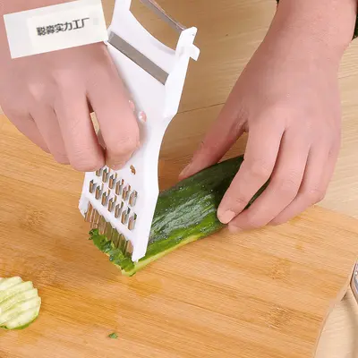 Multifunktionales Gemüseschneider Kartoffelhobel Küchenschäler - 2