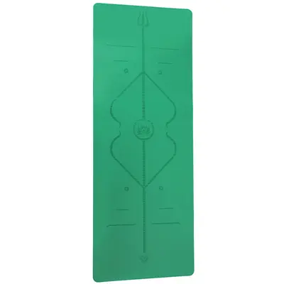 Rubber Yoga Mat, Non-Slip, Shock-Absorbing, Soundproof - 13
