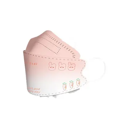 Rongmaotai KF94 Adult Face Mask, KN95 Protection Level, 4D, Individually Packed