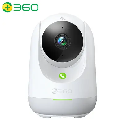360 akıllı AI kamera, 8MP 4K, gece görüşü, uzaktan izleme - 10