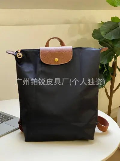 Dragon Print Waterproof Nylon Backpack - 7