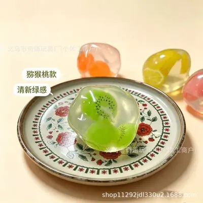 Moldable Vaseline Stress Ball, Non-Rebound Handmade Squishy Toy - 13