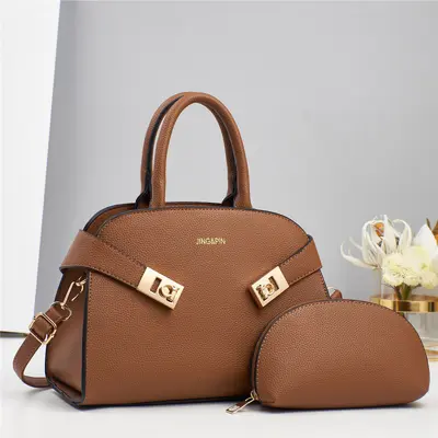 Two-Piece Large Capacity Women's Mother-and-Child Bag Set - 9