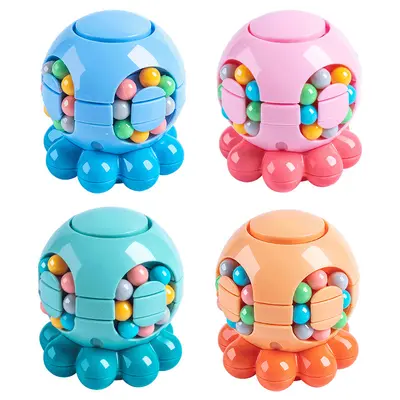 Children's Educational Octopus Rubik's Cube, Fingertip Spinner Toy - 6