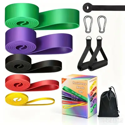 Fitness elastic band pull-up resistance band strength training elastic rope for men and women yoga stretching assistant pull band - 10