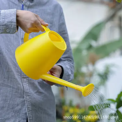 Long Spout Watering Can, Large Capacity, Thickened with Shower Head