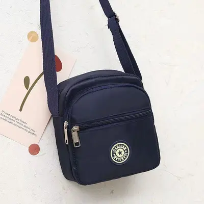 Çiçek Desenli Oxford Kumaş Çapraz Askılı Çanta, Orta Yaş ve Yaşlılar İçin - 8