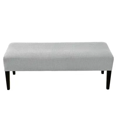 Cross-border Scandinavian corn velvet elastic counter cover home hotel piano counter dust cover bedside table cover - 8