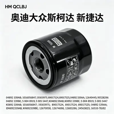 Oil Filter Element for Volkswagen, Audi and Skoda Cars