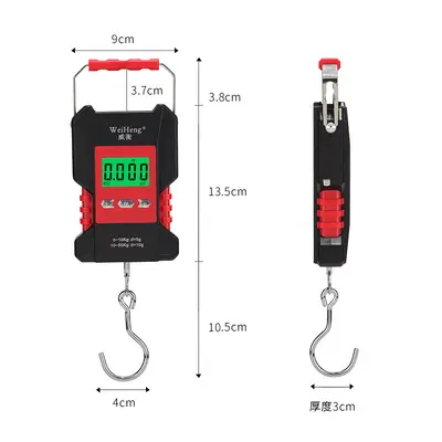 Waterproof digital luggage scale rechargeable