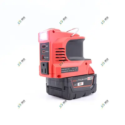 Makita-Stil Lithium-Akku-Wechselrichter, 21V auf 110V - 4