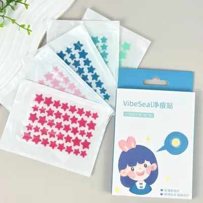 Star Acne Patches Hydrocolloid, Waterproof, Concealing