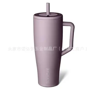BRUMATE Thermobecher aus 304 Edelstahl mit Strohhalm und Griff - 7