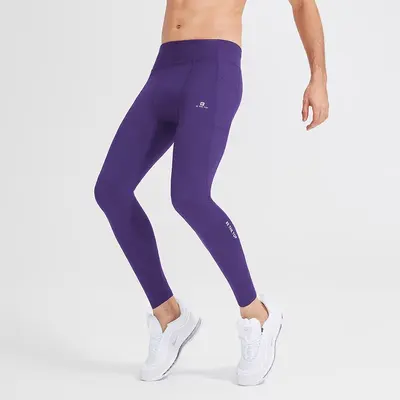 Unisex High-Waist Running Leggings, Stretch Fitness and Yoga Pants - 13