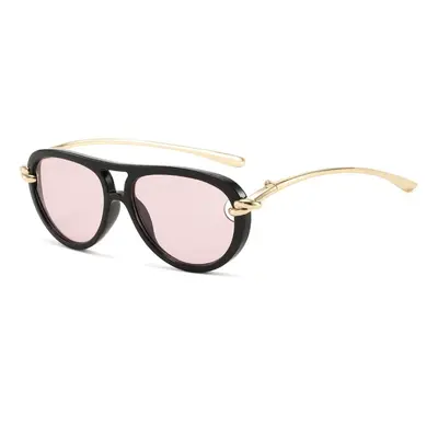Unisex Toad-Shaped Double-Bridge Sunglasses, UV Protection - 8