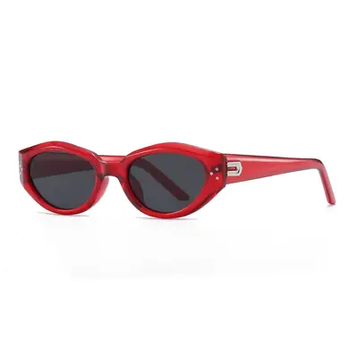 Cat-Eye Women's Sunglasses with UV Protection and Polarized Lenses - 12
