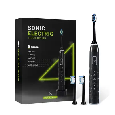 Rechargeable Fully Automatic Electric Toothbrush, Long Battery Life - 8