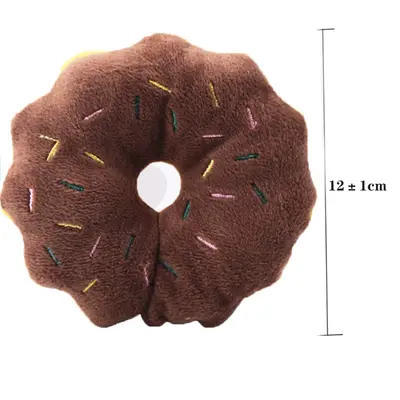 Plush Dog Toy, Chew-Resistant Ball with Rope and Squeaker for French Bulldogs - 13