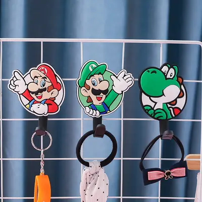 Magnetic Fridge Hook, Nail-Free Strong Magnet, Cute Cartoon Design
