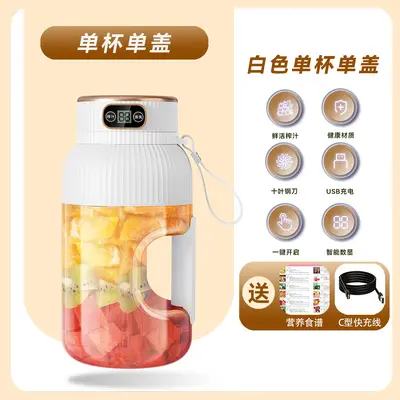 Large capacity portable fruit juicer - 8