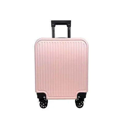 Women's suitcase small 18 inch ins popular lightweight combination lock wheeled bag 20 student boarding travel leather suitcase men