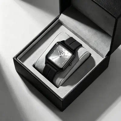Women's quartz watch, waterproof calendar dial, unisex