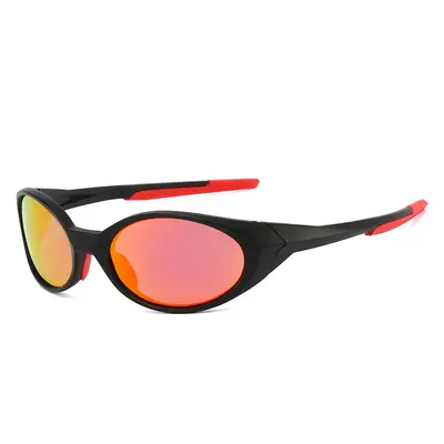 Y2K Polarized Sports Sunglasses for Men and Women, Retro Cycling Style - 9