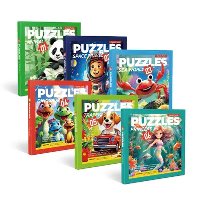 Magnetisches Puzzle Spielzeug, 3-6 Jahre, klappbar, Frühförderung - 6