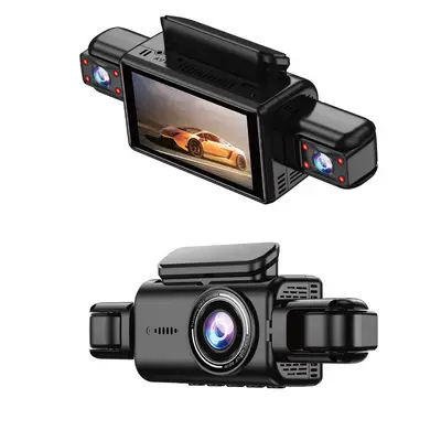 Sürüş kaydedici 4 lens HD 1080P gece görüşü geliştirilmiş wifi cep telefonu ara bağlantı park izleme - 10