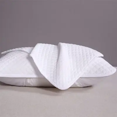 Anti-Mite Waterproof Pillow Protector, 2-Pack, Anti-Drool and Anti-Oil - 7