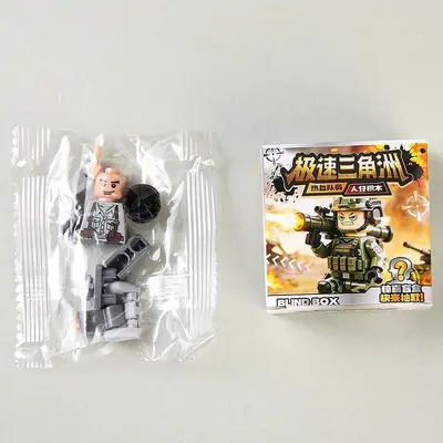 Delta Force Figure Building Block Blind Box, Children's Educational Assembly Toy - 5