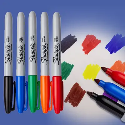 Sharpie 30001 Permanentmarker, wischfest und lichtecht - 2