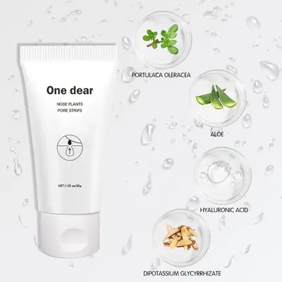 Aloe Vera Siyah Nokta Burun Bandı Çekme Tipi Gözenek Temizleyici Siyah Nokta ve Sivilce Çıkarıcı Soyma Maskesi Burun Maskesi Kreми Sınır Ötesi Özel Tedarik