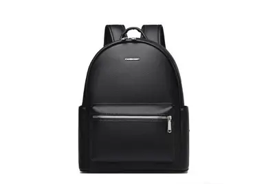 Women's PU Leather Backpack, Large Capacity School and Travel Bag - 9