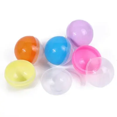 Transparent Plastic PP Gashapon Capsule for Gashapon Machines