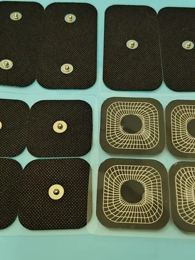 5x5 and 5x10 cm Conductive Electrode Pads, Hydrogel for Compex