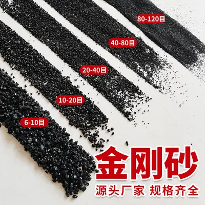 Black Corundum Sandpaper for Sandblasting and Rust Removal