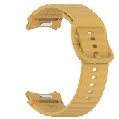 Silicone Watch Strap with Wave Stitch for Samsung Galaxy Watch7 - 9