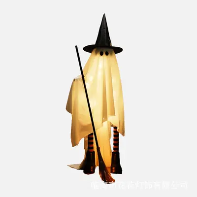Halloween Glowing Ghost Lamp Ornament for Bar Decoration - 9