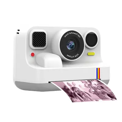 Мгновенная цифровая камера в стиле Polaroid, HD камера мгновенной печати, разноцветная, Bluetooth, двойная камера, детская камера для печати