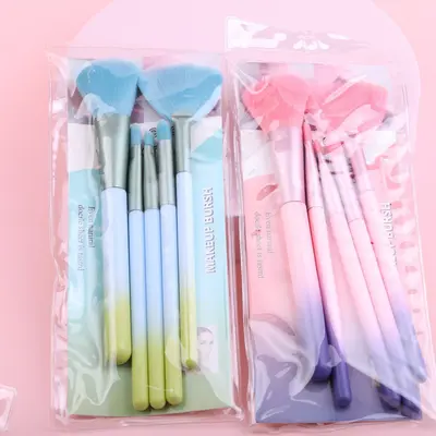 Wholesale beauty brush tool set for beginners, portable multifunctional makeup brush, eyeshadow brush, eyebrow brush, soft direct factory sale - 12