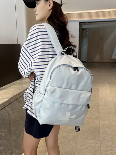 Unisex backpack, large capacity, sports, college student, simple - 4
