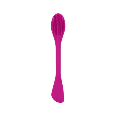 Silikon maske fırçası çift uçlu silikon maske sopa makyaj çıkarıcı fırça yüz temizleme silikon yüz yıkama fırçası çamur maskesi burun fırçası - 8
