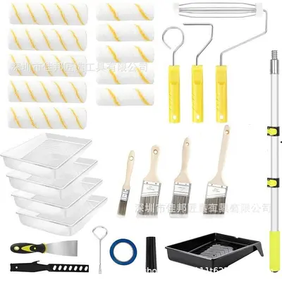 Paint Roller Set, 4/9 Inch, for Ceilings and Walls - 8