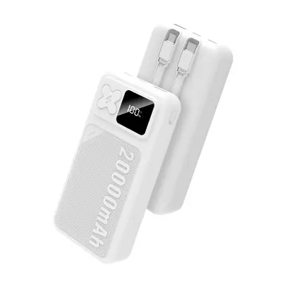 20000mAh 3C-Zertifizierung Großkapazität Schnellladebank Powerbank Neumodell mit integriertem Kabel, grenzüberschreitende Individualisierung - 7