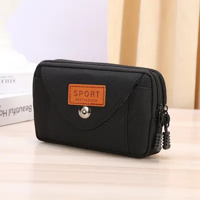 Men's Waist Bag, Multifunctional, Vertical, Portable - 10
